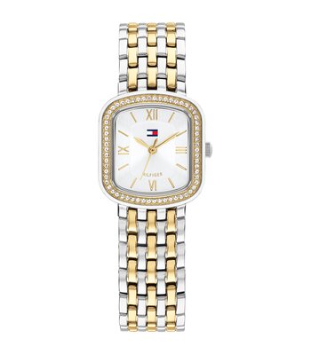 Montre TOMMY HILFIGER ABBY Femme 1782922 Analogique Cadran Minéral Argenté Bracelet Acier inoxydable Acier Etanchéité 3 ATM