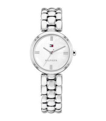 Montre TOMMY HILFIGER ANNIE Femme 1782929 Analogique Cadran Minéral Nacré Bracelet Acier inoxydable Acier Etanchéité 3 ATM