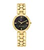 Horloge TOMMY HILFIGER ANNIE Vrouw 1782930 Analoog Behuizing Mineraal Zwart Armband Roestvrij staal Staal / geel goud Waterdichtheid 3 ATM
