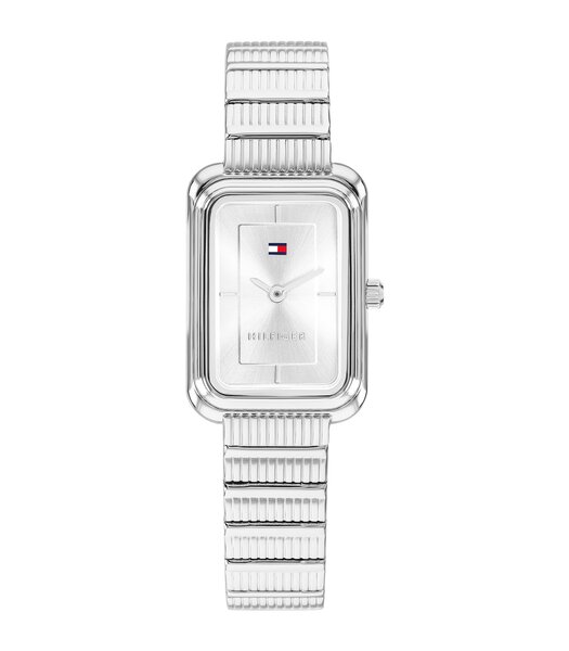 Horloge TOMMY HILFIGER DAISY Dames 1782933 Analoog Behuizing Mineraal Zilverkleurig Bracelette Roestvrij staal Staal Etanchéiteiten 3 ATM