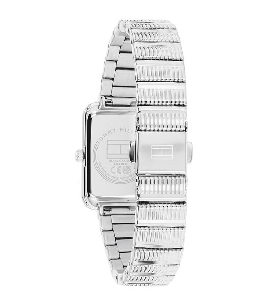 Horloge TOMMY HILFIGER DAISY Dames 1782933 Analoog Behuizing Mineraal Zilverkleurig Bracelette Roestvrij staal Staal Etanchéiteiten 3 ATM