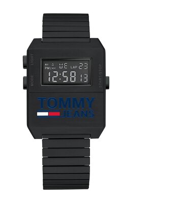 Horloge TOMMY HILFIGER EXPEDITION Heren 1791671 Analoog Behuizing MINERAAL Zwart Bracelette Staal Zwart Etanchéiteiten 3BAR