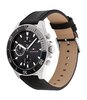 Horloge TOMMY HILFIGER LARSON Heren 1791984 Analoog Behuizing MINERAAL Zwart Armband Leer Zwart Gespíndel Waterdichtheid 5BAR