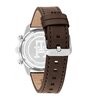 Horloge TOMMY HILFIGER TH85 CHRONO (41MM) Heren 1792163 Analoog Behuizing MINERAAL Blauw Bracelette Leer Bruin Etanchéiteiten 5BAR