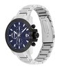 Horloge TOMMY HILFIGER JAMESON Heren 1792198 Analoog Behuizing MINERAAL Blauw Bracelette Roestvrij staal Staal Etanchéiteiten 5BAR
