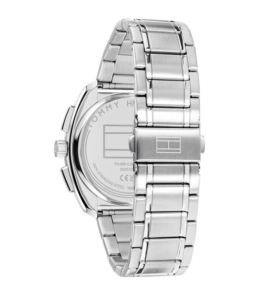 Horloge TOMMY HILFIGER COLE Heren 1792274 Analoog Behuizing Mineraal Groen Bracelette Roestvrij staal Staal Etanchéiteiten 5 ATM