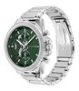 Montre TOMMY HILFIGER CLARK Homme 1792290 Analogique Cadran Minéral Vert Bracelet Acier inoxydable Acier Etanchéité 5 ATM