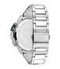 Montre TOMMY HILFIGER BANK Homme 1792293 Analogique Cadran Minéral Vert Bracelet Acier inoxydable Acier Etanchéité 5 ATM