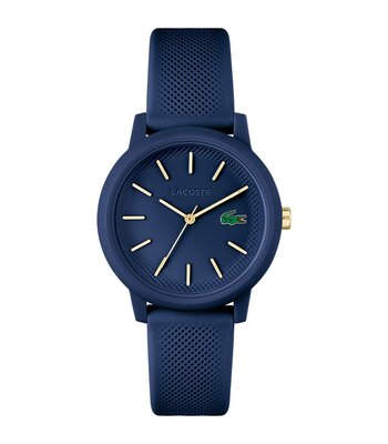 Horloge LACOSTE SPORT INSPIRED Dames 2001271 Analoog Behuizing MINERAAL Blauw Bracelette Silicone Blauw Boucle ardillon Etanchéiteiten 5BAR