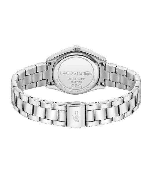 Horloge LACOSTE CLASSIC ELEGANCE Dames 2001423 Analoog Behuizing MINERAAL Blauw Bracelette Roestvrij staal Staal Etanchéiteiten 5BAR