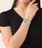 Horloge LACOSTE SPORT INSPIRED Dames 2001433 Analoog Behuizing MINERAAL Roségoud Bracelette Silicone Groen Etanchéiteiten 10BAR