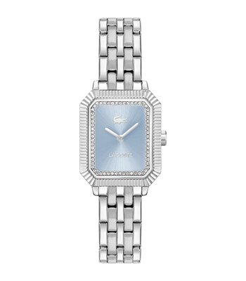 Horloge LACOSTE CLASSIC ELEGANCE Dames 2001440 Analoog Behuizing MINERAAL Blauw Bracelette Roestvrij staal Staal Etanchéiteiten 3BAR