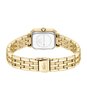 Horloge LACOSTE CLASSIC ELEGANCE Dames 2001441 Analoog Behuizing MINERAAL Grijs Bracelette Staal Geelgoudkleurig Etanchéiteiten 3BAR