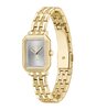 Horloge LACOSTE CLASSIC ELEGANCE Dames 2001441 Analoog Behuizing MINERAAL Grijs Bracelette Staal Geelgoudkleurig Etanchéiteiten 3BAR