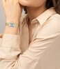 Horloge LACOSTE CLASSIC ELEGANCE Dames 2001441 Analoog Behuizing MINERAAL Grijs Bracelette Staal Geelgoudkleurig Etanchéiteiten 3BAR