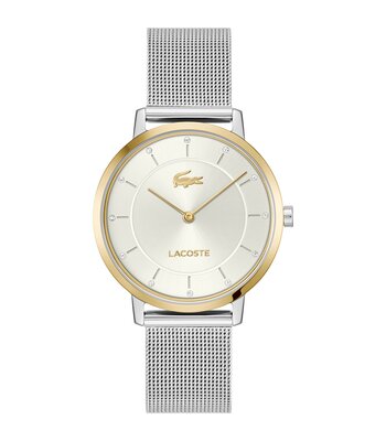 Horloge LACOSTE CLASSIC ELEGANCE Dames 2001472 Analoog Behuizing MINERAAL Zilverkleurig Bracelette Roestvrij staal Staal Etanchéiteiten 3BAR