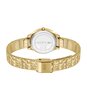 Horloge LACOSTE CLASSIC ELEGANCE Dames 2001500 Analoog Behuizing MINERAAL Wit Bracelette Staal Geelgoudkleurig Etanchéiteiten 5BAR
