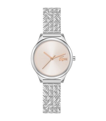 Horloge LACOSTE CLASSIC ELEGANCE Dames 2001501 Analoog Behuizing MINERAAL Roze Bracelette Roestvrij staal Staal Etanchéiteiten 5BAR