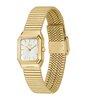 Montre LACOSTE RENE Femme 2001505 Analogue Cadran MINERAL Blanc Bracelet Acier inoxydable Acier / or jaune Etanchéité 5BAR