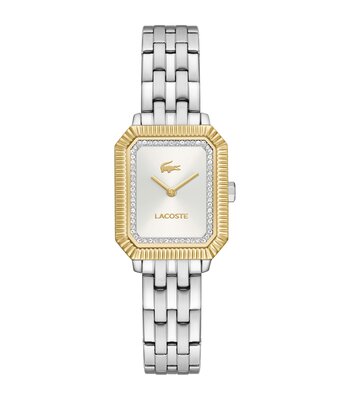 Montre LACOSTE LACOSTE PARISIENNE Femme 2001518 Analogique Cadran Minéral Argenté Bracelet Acier inoxydable Acier Etanchéité 3 ATM