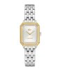 Horloge LACOSTE LACOSTE PARISIENNE Dames 2001518 Analoog Behuizing Mineraal Zilverkleurig Bracelette Roestvrij staal Staal Etanchéiteiten 3 ATM