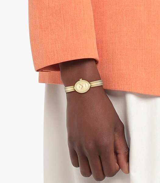 Horloge LACOSTE SUZANNE Dames 2001527 Analoog Behuizing Mineraal Goudkleurig Bracelette Roestvrij staal Staal / geelgoudkleurig Etanchéiteiten 5 ATM