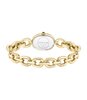 Horloge LACOSTE LACOSTE PETITE PARISIENNE Dames 2001539 Analoog Behuizing Mineraal Groen Bracelette Roestvrij staal Staal / geelgoudkleurig Etanchéite
