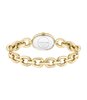 Horloge LACOSTE LACOSTE PETITE PARISIENNE Dames 2001540 Analoog Behuizing Mineraal Parelmoer Bracelette Roestvrij staal Staal / geelgoudkleurig Etanch