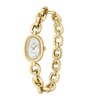 Horloge LACOSTE LACOSTE PETITE PARISIENNE Dames 2001540 Analoog Behuizing Mineraal Parelmoer Bracelette Roestvrij staal Staal / geelgoudkleurig Etanch