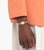 Horloge LACOSTE LACOSTE PETITE PARISIENNE Dames 2001540 Analoog Behuizing Mineraal Parelmoer Bracelette Roestvrij staal Staal / geelgoudkleurig Etanch
