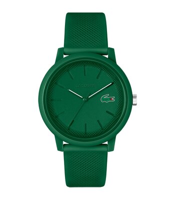 Horloge LACOSTE SPORT INSPIRED Heren 2011170 Analoog Behuizing MINERAAL Groen Bracelette Silicone Groen Boucle ardillon Etanchéiteiten 5BAR