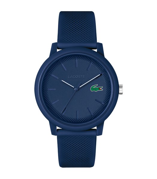 Montre LACOSTE SPORT INSPIRED Homme 2011172 Analogue Cadran MINERAL Bleu Bracelet Silicone Bleu Boucle ardillon Etanchéité 5BAR
