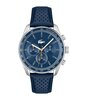 Horloge LACOSTE Heren 2011344 Analoog Behuizing MINERAAL Blauw Bracelette Leer Blauw Etanchéiteiten 5BAR