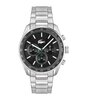 Horloge LACOSTE Heren 2011347 Analoog Behuizing MINERAAL Zwart Bracelette Roestvrij staal Staal Etanchéiteiten 5BAR