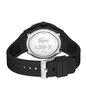 Horloge LACOSTE LC33 Heren 2011365 Analoog Behuizing MINERAAL Zwart Bracelette Silicone Zwart Etanchéiteiten 10BAR