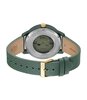 Montre LACOSTE LACOSTE.12.12 AUTOMATIC Homme 2011384 Analogue Cadran MINERAL Vert Bracelet Cuir Vert Etanchéité 5BAR