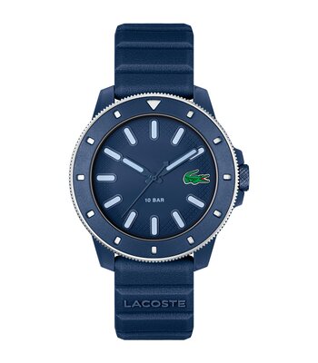 Horloge LACOSTE SPORT INSPIRED Heren 2011413 Analoog Behuizing MINERAAL Blauw Bracelette Silicone Blauw Etanchéiteiten 10BAR