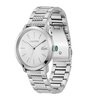 Horloge LACOSTE LIFESTYLE Heren 2011420 Analoog Behuizing MINERAAL Zilverkleurig Bracelette Roestvrij staal Staal Etanchéiteiten 5BAR