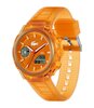 Horloge LACOSTE SPORT INSPIRED Heren 2011431 Analoog Behuizing MINERAAL Oranje Bracelette Silicone Oranje Etanchéiteiten 10BAR