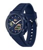 Montre LACOSTE SPORT INSPIRED Homme 2011434 Analogue Cadran MINERAL Bleu Bracelet Silicone Bleu Etanchéité 10BAR