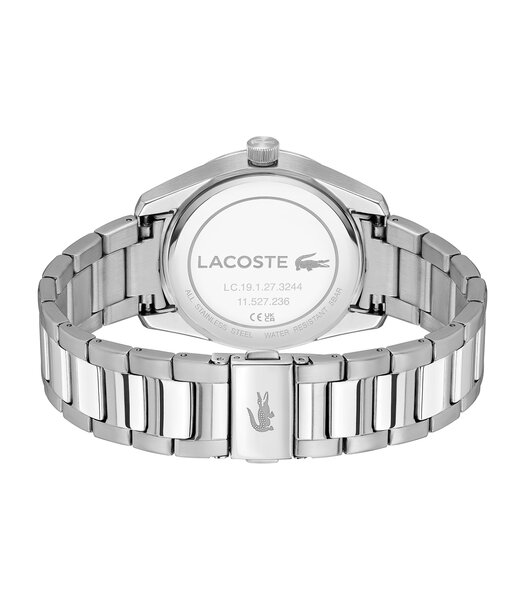 Montre LACOSTE CLASSIC ELEGANCE Homme 2011487 Analogue Cadran MINERAL Argenté Bracelet Acier inoxydable Acier Etanchéité 5BAR