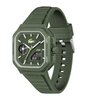 Montre LACOSTE SPORT INSPIRED Homme 2011505 Analogue Cadran MINERAL KHAKI Bracelet Silicone KHAKI Etanchéité 10BAR