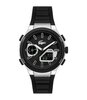 Horloge LACOSTE LC33 Heren 2011516 Digitaal + analoog Behuizing Mineraal Zwart Bracelette Silicone Zwart Etanchéiteiten 10 ATM