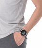 Horloge LACOSTE LC33 Heren 2011516 Digitaal + analoog Behuizing Mineraal Zwart Bracelette Silicone Zwart Etanchéiteiten 10 ATM