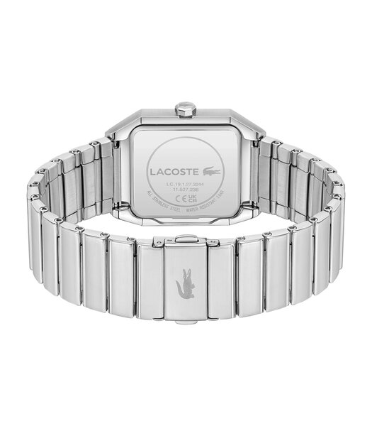 Montre LACOSTE RENE Homme 2011523 Analogique Cadran Minéral Doré Bracelet Acier inoxydable Acier Etanchéité 5 ATM