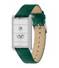 Montre LACOSTE FASHION SHOW Homme 2011524 Analogique Cadran Minéral Gris Bracelet Cuir Vert Etanchéité 5 ATM