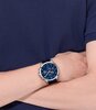 Montre LACOSTE ARTHOR SKELETON Homme 2011538 Analogique Cadran Minéral Bleu Bracelet Silicone Bleu Etanchéité 5 ATM