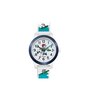 Horloge LACOSTE KIDS Kinderen 2030029 Analoog Behuizing MINERAAL Wit Bracelette Silicone Wit Etanchéiteiten 5BAR