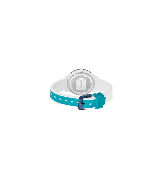 Horloge LACOSTE KIDS Kinderen 2030029 Analoog Behuizing MINERAAL Wit Bracelette Silicone Wit Etanchéiteiten 5BAR