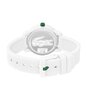 Horloge LACOSTE SPORT INSPIRED Kinderen 2030039 Analoog Behuizing MINERAAL Wit Bracelette Silicone Wit Boucle ardillon Etanchéiteiten 5BAR